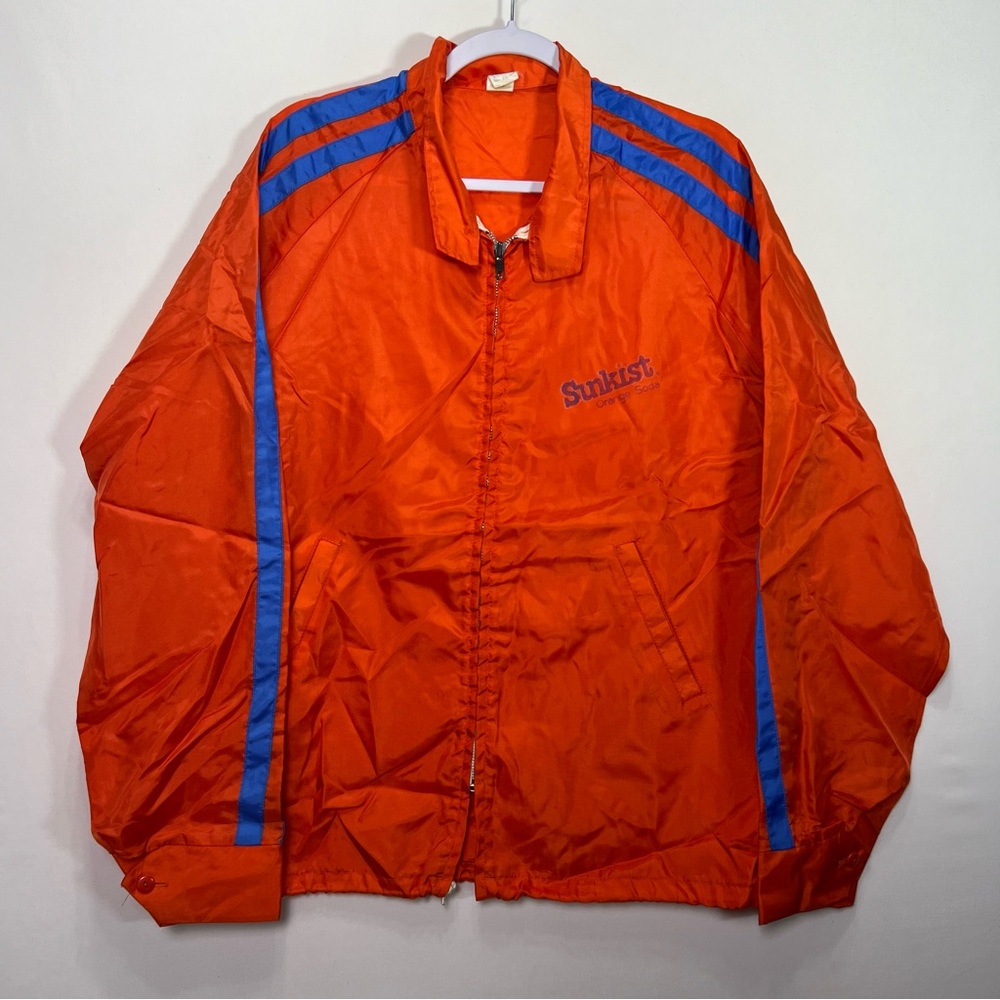 Vintage Calderon of California 80s Uniform Coach Jacket Sunkist Men’s Size XL